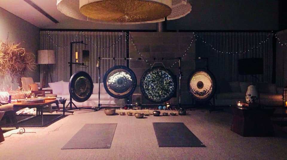 set up of my gongs